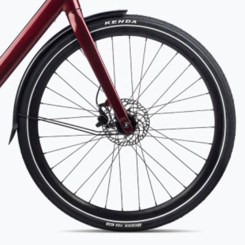 Orbea Vibe H30 EQ 36V 248Wh 2023 metalický tmavočervený elektrický bicykel