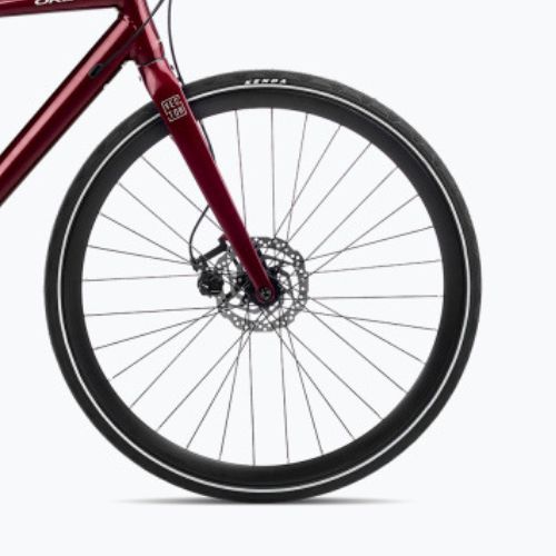 Mestský bicykel Orbea Vector 30 2023 metalická tmavočervená