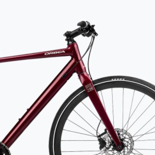 Mestský bicykel Orbea Vector 20 2023 metalická tmavočervená