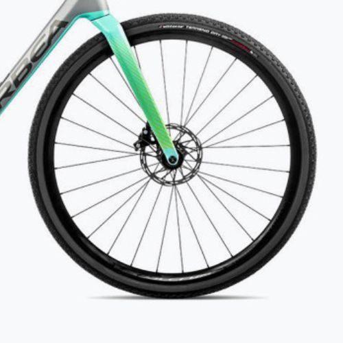 Orbea Terra M31e Team 1X 2023 kamenný strieborný/ľadovo zelený štrkový bicykel