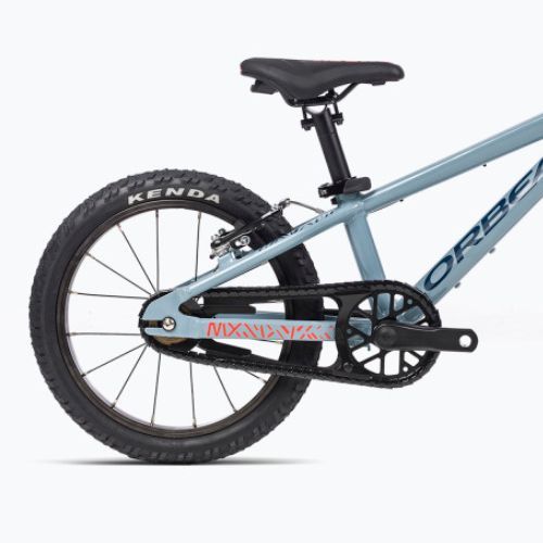 Detský bicykel Orbea MX 16 2023 modrosivá/jasne červená