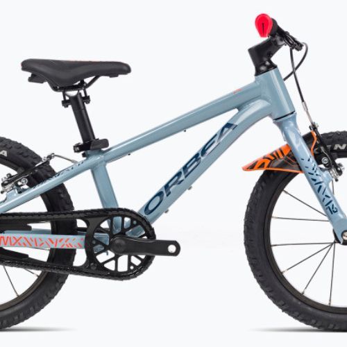 Detský bicykel Orbea MX 16 2023 modrosivá/jasne červená