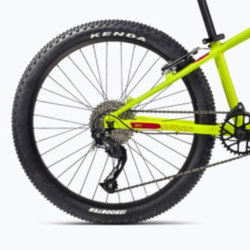 Detský bicykel Orbea MX 24 Team 2023 limetkovo zelená/červená