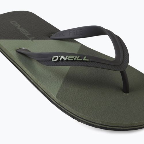 Pánske žabky O'Neill Profile Color Block deep lichen green