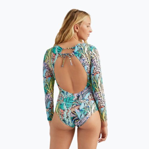 Dámske jednodielne plavky O'Neill Ocean Mission blue comic seaaweed