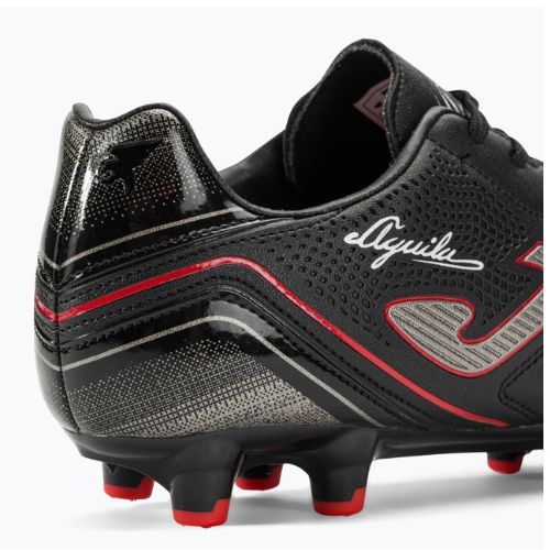 Pánske kopačky Joma Aguila FG black/red