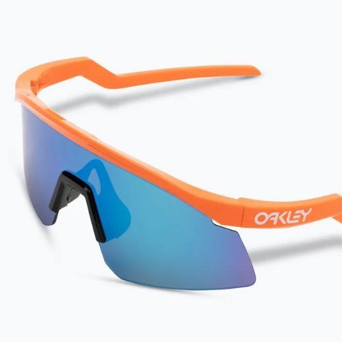 Slnečné okuliare Oakley Hydra neónovo oranžové/prismové zafírové