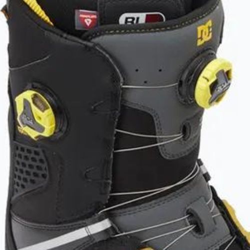 Pánske topánky na snowboard DC Phantom black/yellow