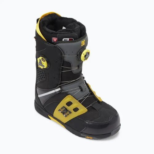 Pánske topánky na snowboard DC Phantom black/yellow