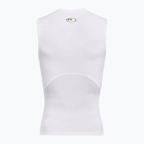 Under Armour pánske tréningové tričko s dlhým rukávom Ua HG Armour Comp LS white/black