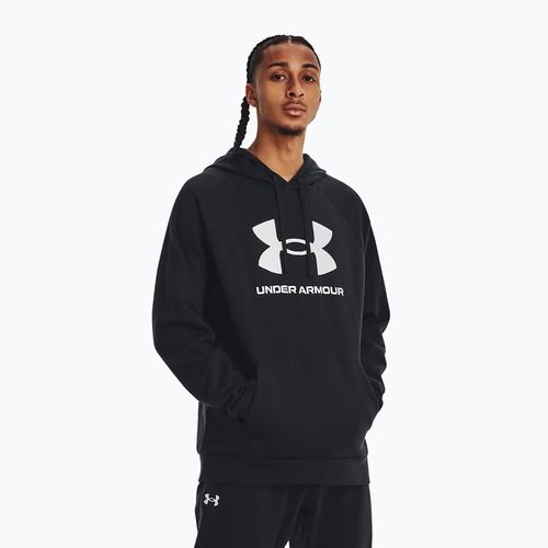 Pánska mikina Under Armour Rival Fleece Logo HD black/white