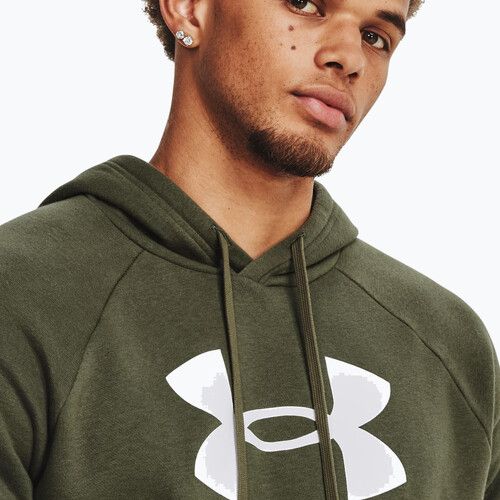 Under Armour pánska mikina Rival Fleece Logo HD marine od green/white