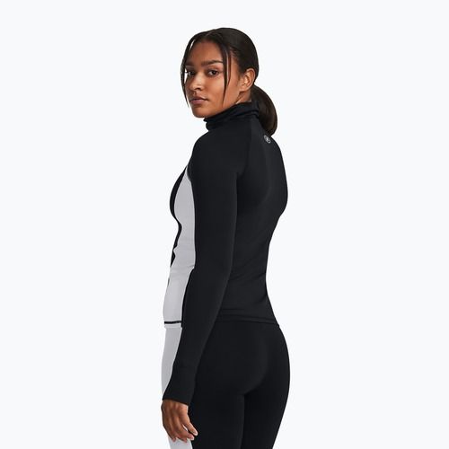 Dámska mikina Under Armour Train CW Funnel Neck black/lime yellow/white