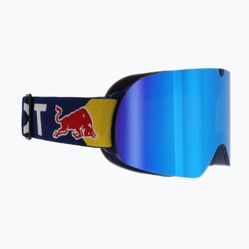 Lyžiarske okuliare Red Bull SPECT Soar S3 matné tmavomodré/sivé/ľadovo modré zrkadlové/ľadovo modré