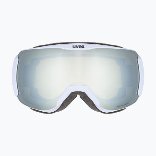 Dámske lyžiarske okuliare UVEX Downhill 2100 CV WE S2 arctic blue matt/mirror white/colorvision green