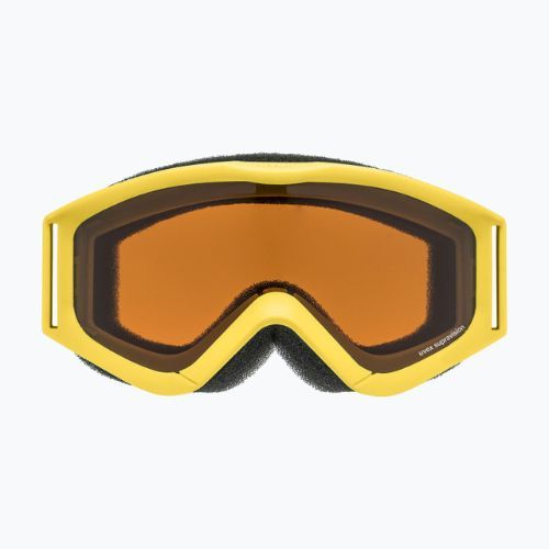 Detské lyžiarske okuliare UVEX Speedy Pro yellow/lasergold