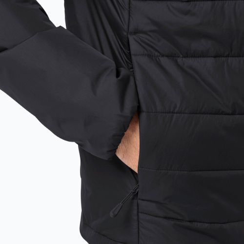 Jack Wolfskin pánska páperová bunda Lapawa Ins Hoody black