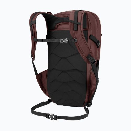 Jack Wolfskin Alpspitze 25 l lyžiarsky batoh dark maroon