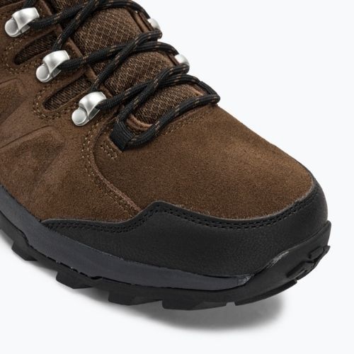 Jack Wolfskin Refugio Texapore Mid brown/phantom pánske trekové topánky