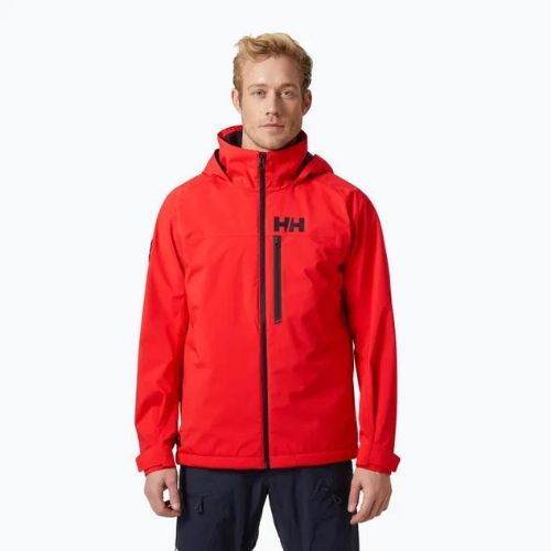 Pánska plachetnica Helly Hansen Hp Racing Lifaloft Hooded alert red