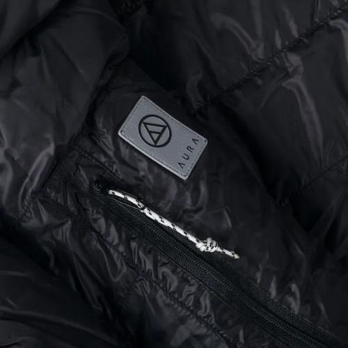 Spací vak AURA AR 450 195 cm limetkovo zelený