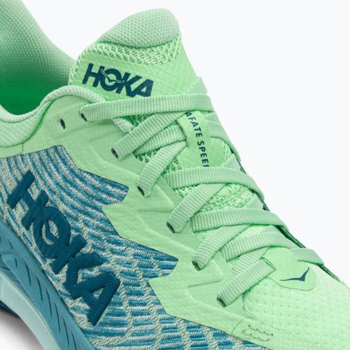 Dámska bežecká obuv HOKA Mafate Speed 4 lime glow/ocean mist