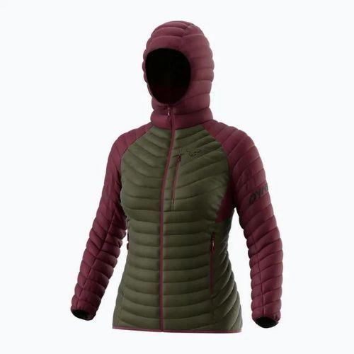 Dámska bunda DYNAFIT Skydiving Jacket Radical Dwn RDS Hood burgundy