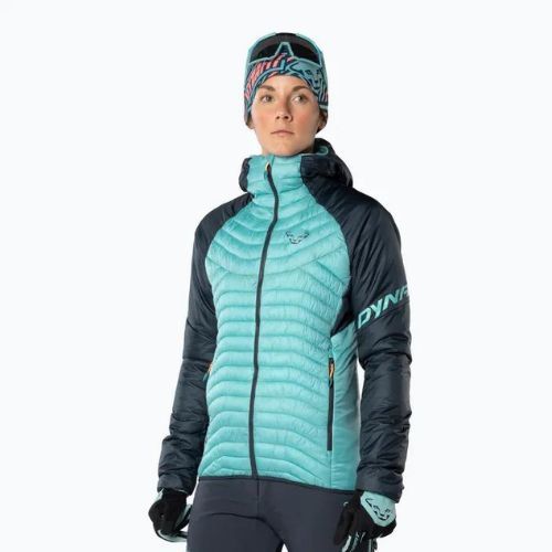 Dámska lyžiarska bunda DYNAFIT Spped Insulation s kapucňou blueberry marine blue
