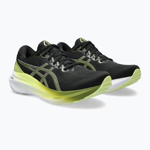 ASICS Gel-Kayano 30 pánska bežecká obuv black/glow yellow