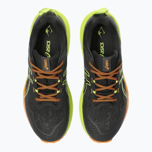 ASICS Gel-Trabuco 11 pánska bežecká obuv black/neon lime