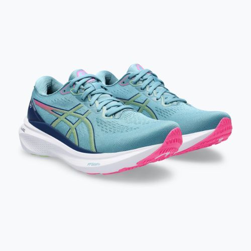 ASICS Gel-Kayano 30 dámska bežecká obuv gris blue/lime green