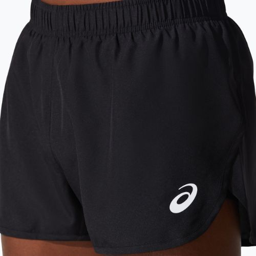 Pánske čierne bežecké šortky ASICS Core Split Short Performance