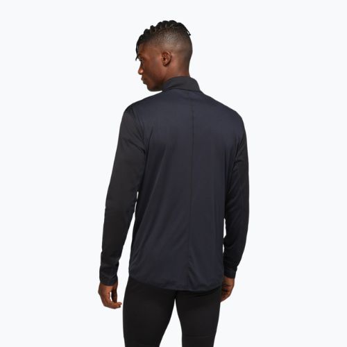 Pánska bežecká mikina ASICS Core 1/2 Zip Winter Top performance black