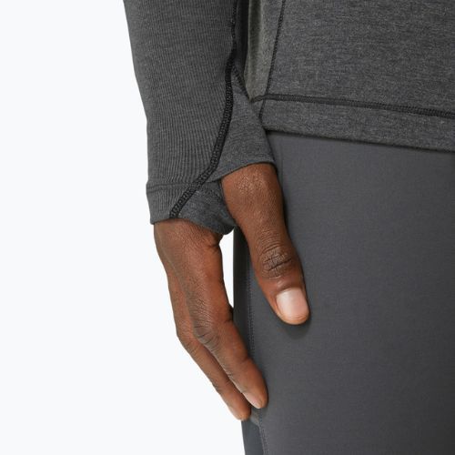 Pánske bežecké tričko ASICS Metarun Mock Neck performance black