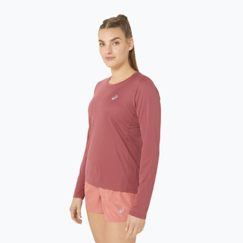 Dámske bežecké tričko ASICS Core Top s dlhým rukávom brisket red