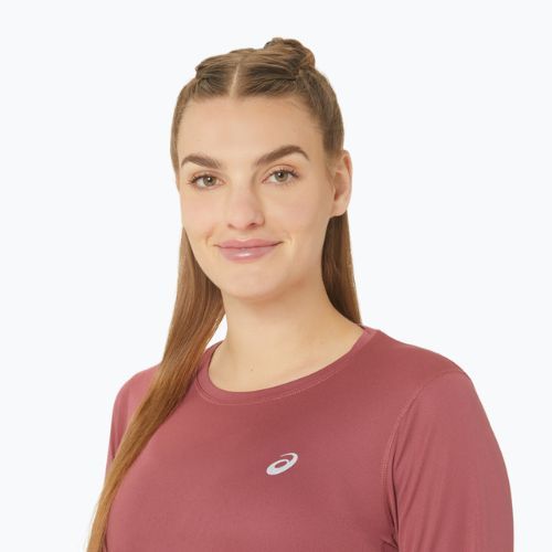 Dámske bežecké tričko ASICS Core Top s dlhým rukávom brisket red