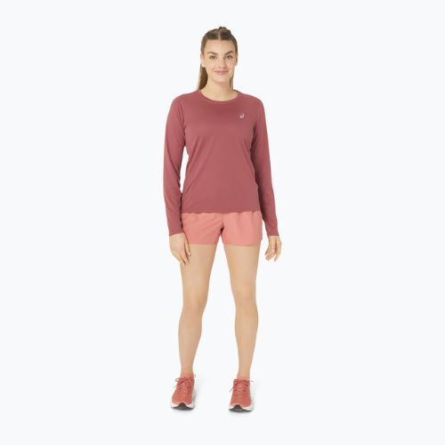 Dámske bežecké tričko ASICS Core Top s dlhým rukávom brisket red