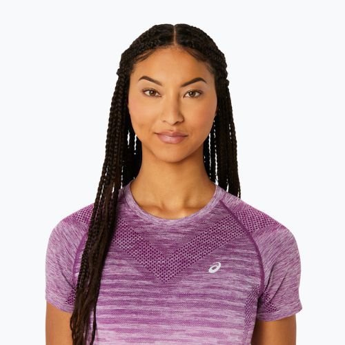 Dámske bežecké tričko ASICS Bezšvový top lila hint/deep mauve