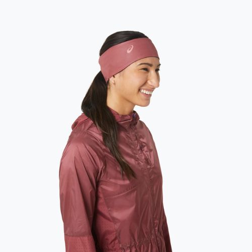 ASICS dámska čelenka Nagino brisket red/light granátová