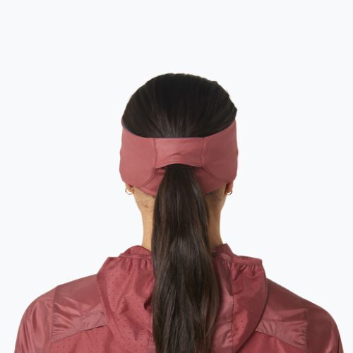 ASICS dámska čelenka Nagino brisket red/light granátová