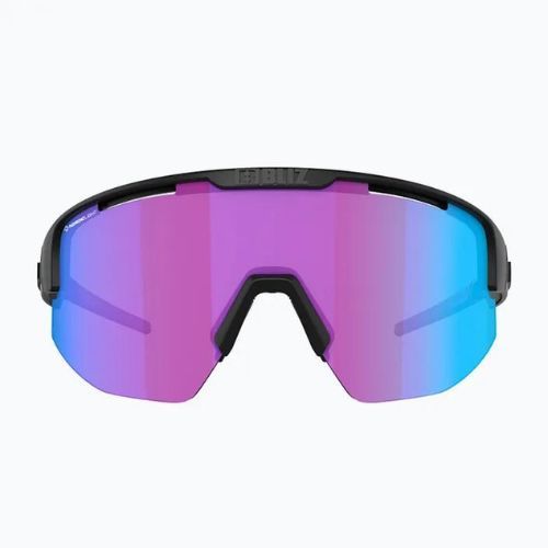 Cyklistické okuliare Bliz Matrix Nano Optics Nordic Light S2 matné čierne/begonia/fialovo modré multi