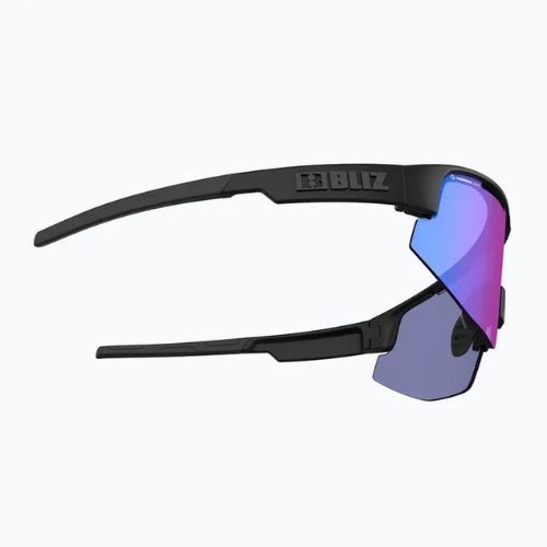 Cyklistické okuliare Bliz Matrix Nano Optics Nordic Light S2 matné čierne/begonia/fialovo modré multi