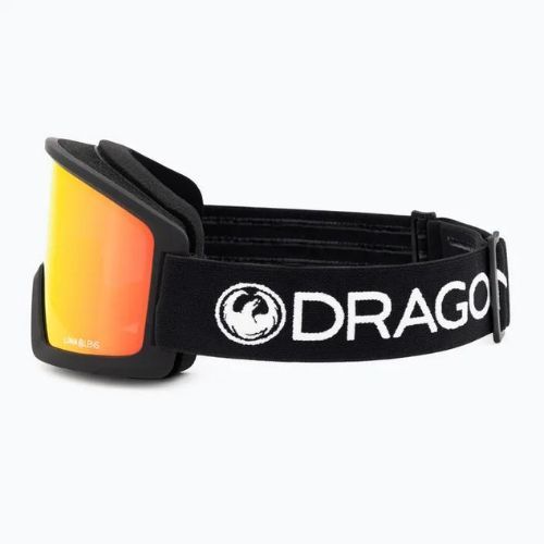 Lyžiarske okuliare DRAGON DX3 L OTG black/lumalens red ion