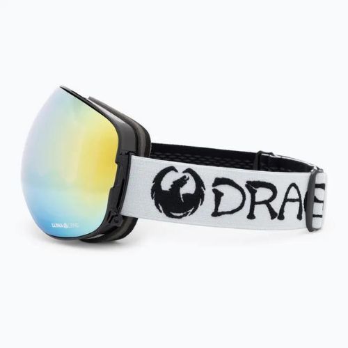 Lyžiarske okuliare DRAGON X2 classic grey/lumalens gold ion/amber