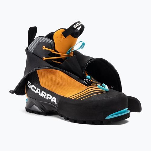 Scarpa Phantom Tech HD black/bright orange pánske vysokohorské topánky