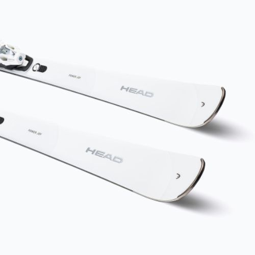 Dámske zjazdové lyže HEAD e-power Joy SW SF-PR + Joy 12 white/silver