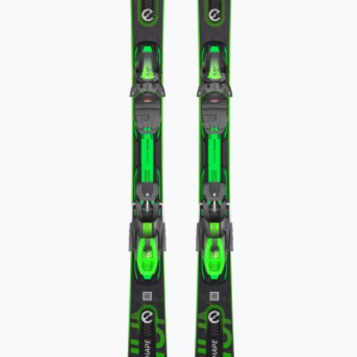 Zjazdové lyže HEAD Supershape e-Magnum SW SF-PR + PRD 12 black/neon green