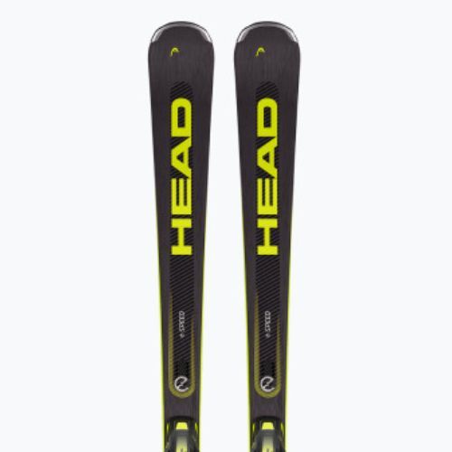 Zjazdové lyže HEAD Supershape e-Speed SW SF-PR + PRD 12 black/neon yellow