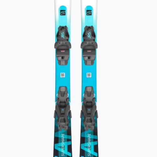 Detské zjazdové lyže HEAD Supershape Team Easy JRS + Jrs 4.5 white/blue