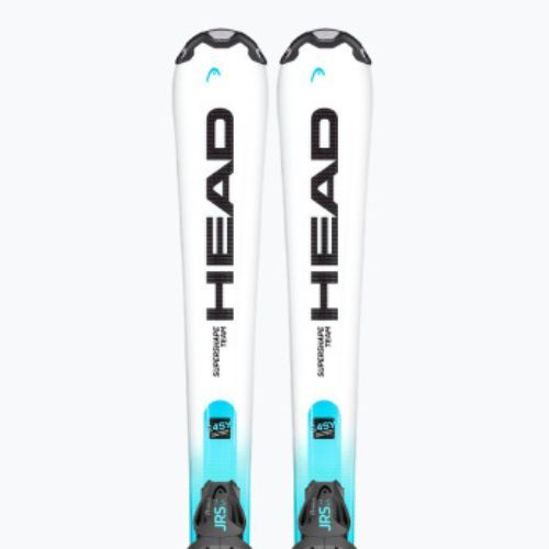 Detské zjazdové lyže HEAD Supershape Team Easy JRS + Jrs 7.5 white/blue